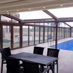 Пергола с Остеклённым Балконом